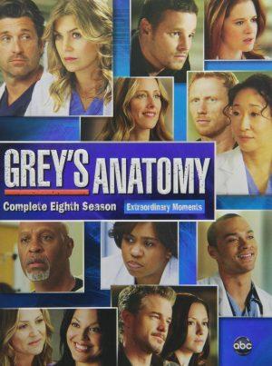 grey's anatomy season 8 dvd a vendre