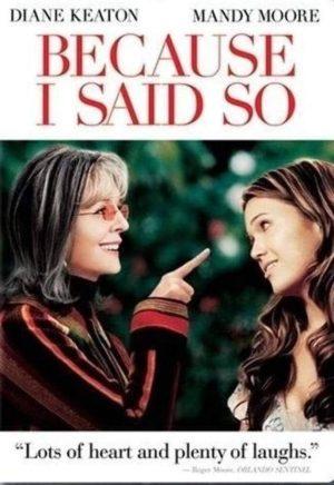 because i said so dvd a vendre