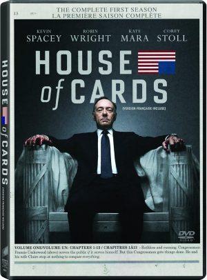 house of cards season 1 dvd a vendre