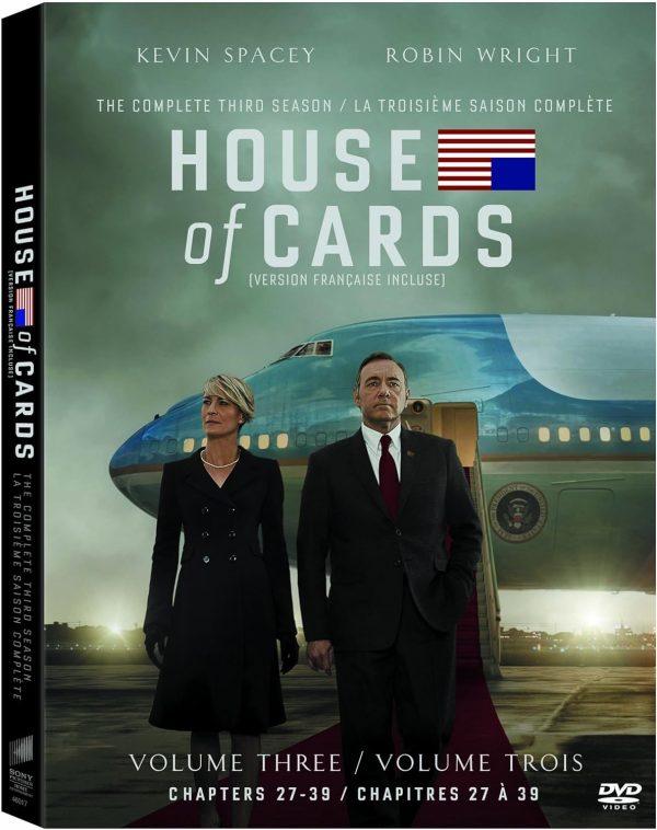 house of cards season 3 dvd a vendre