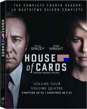 house of cards season 4 dvd a vendre