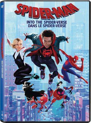 spider-man into the spider-verse dvd a vendre
