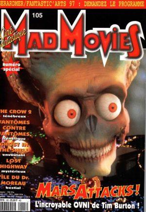 mad movies 105 magazines a vendre