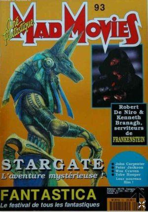 mad movies 93 magazines a vendre