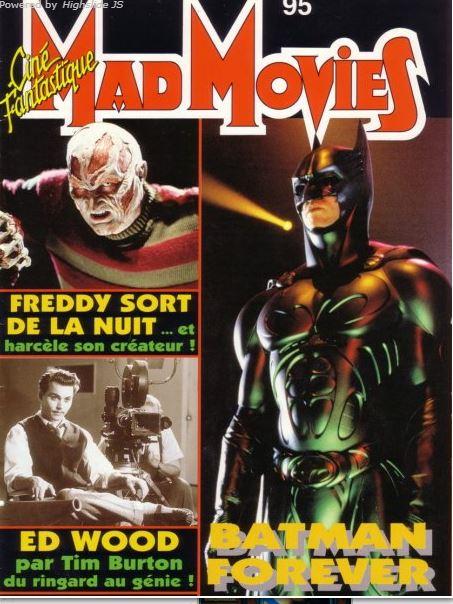 mad movies 95 magazines a vendre