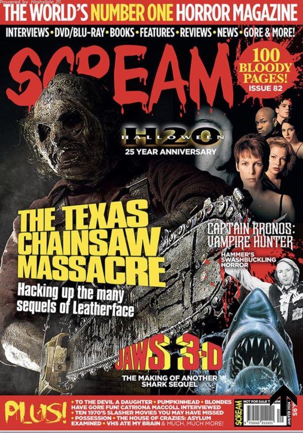 scream 82 magazine a vendre