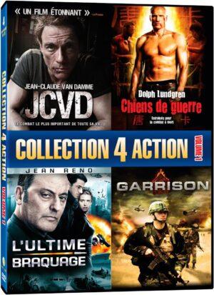 collection 4 action dvd a vendre