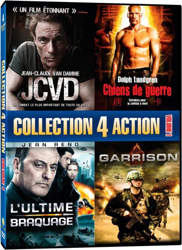collection 4 action dvd a vendre