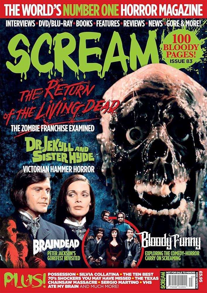 scream 83 magazine à vendre