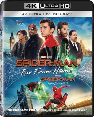 spider-man far from home bluray 4k a vendre