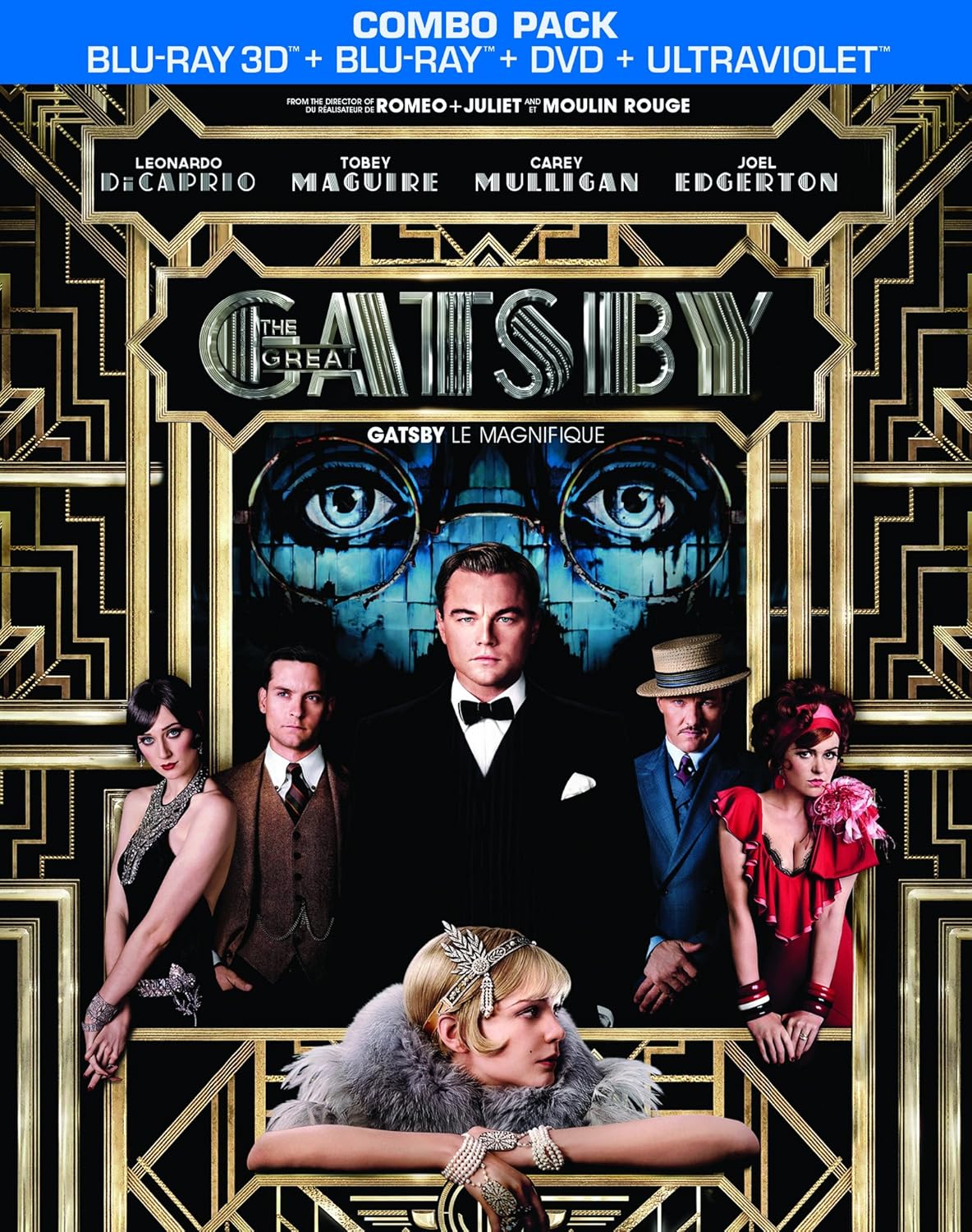 the great gatsby 3d br dvd films à vendre
