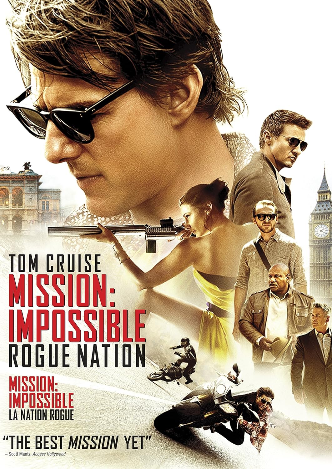 mission imposddible rogue nation dvd a vendre