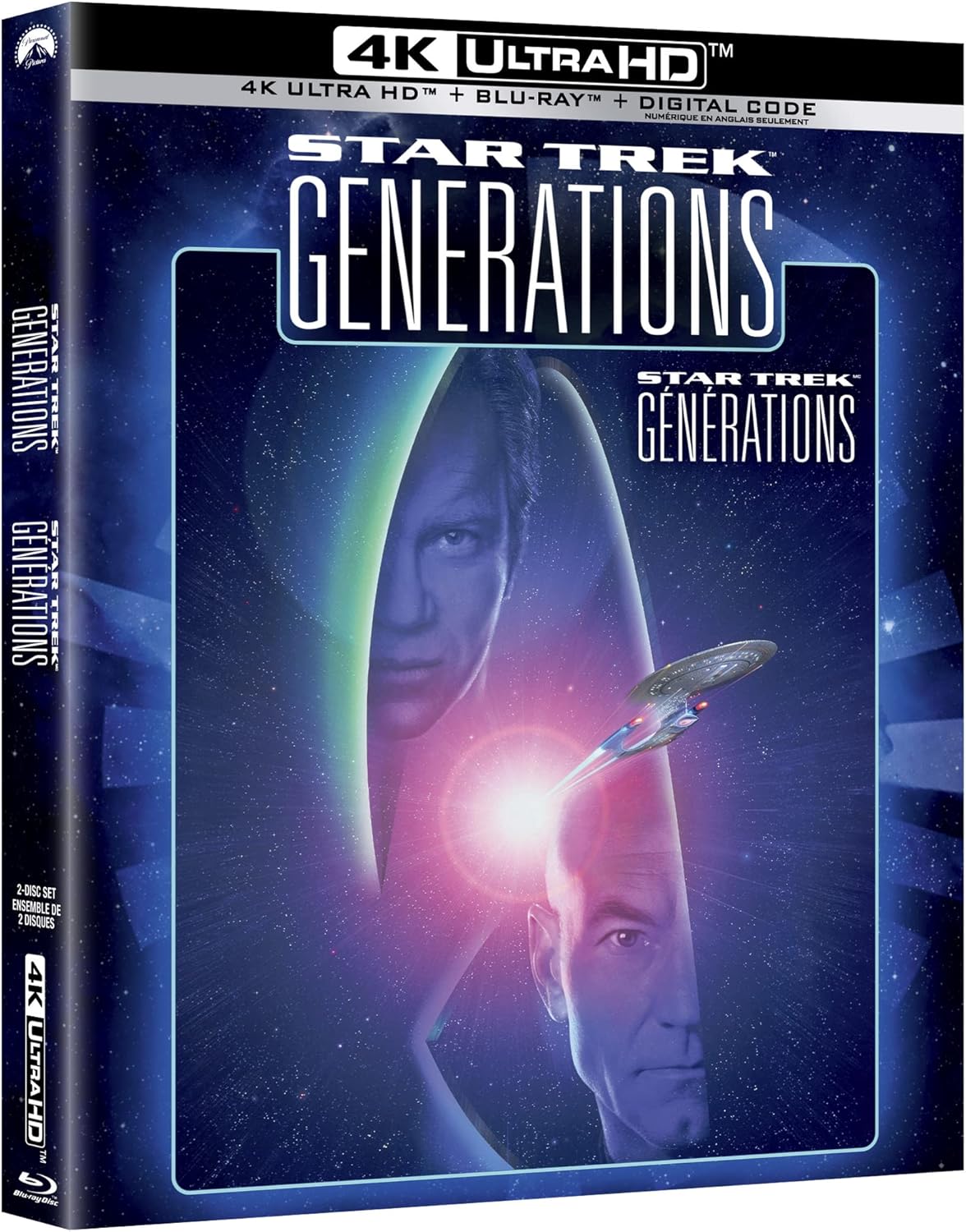 star trek generation 4k br dvd films à vendre
