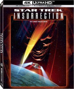 star trek insurrection 4k br dvd films à vendre