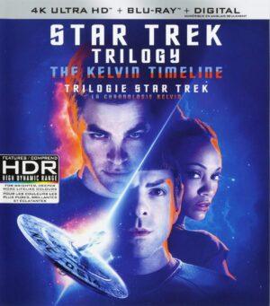 star trek trilogy kelvin 4k br dvd films à vendre