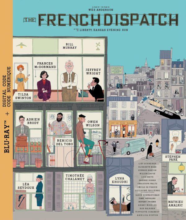 the french dispatch br dvd films à vendre