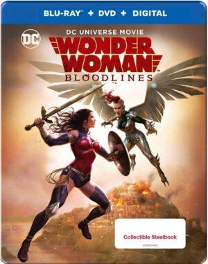 wonder woman bloodlines steelbook br dvd films à vendre