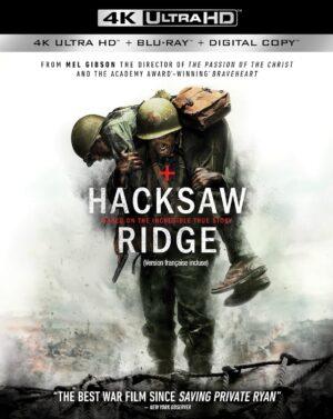 hacksaw ridge bluray 4k a vendre