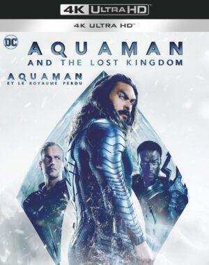 aquaman lost kingdom 4k dvd films à vendre