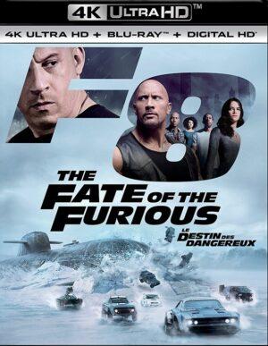 f8 fate of furious 4k br dvd films à vendre