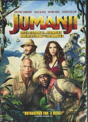 jumanji welcome to the jungle dvd a vendre