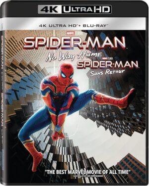spider-man no way home 4k br dvd films à vendre