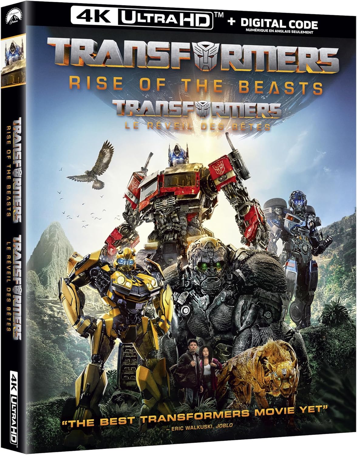 transformers rise of the beast bluray4k a vendre
