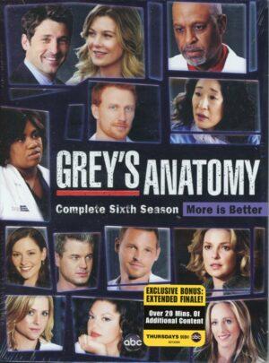 grey's anatomy season 6 dvd a vendre