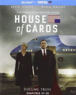 house of cards season 3 bluray a vendre