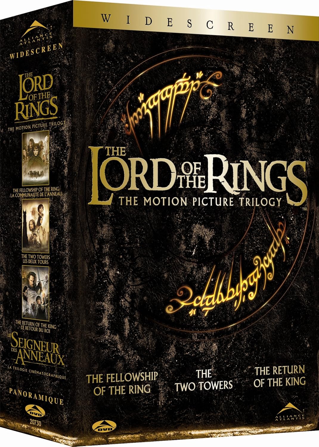 the lord of the rings dvd a vendre