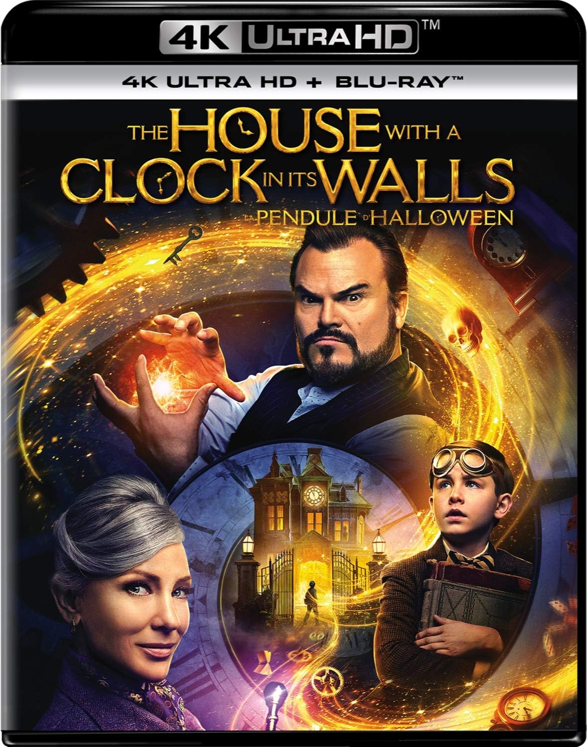 the house with a clock in it's wall bluray4k a vendre