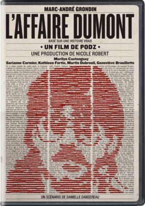 l'affaire dumont dvd a vendre
