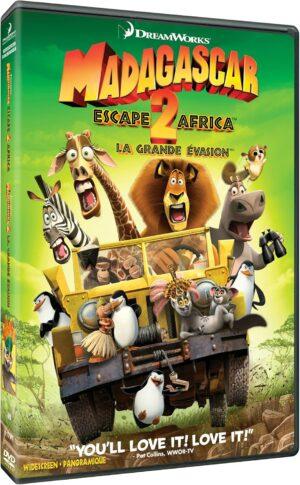 madagascar 2 dvd a vendre
