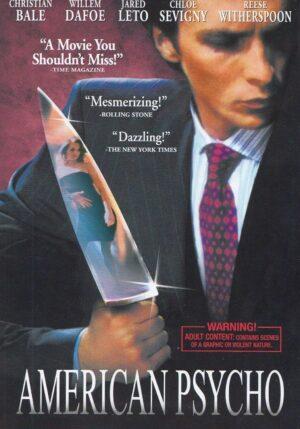 american psycho dvd a vendre