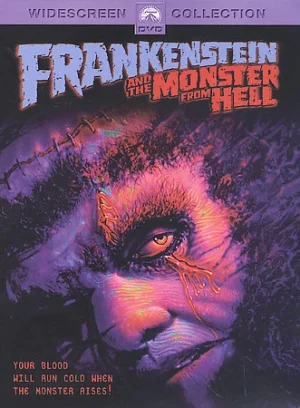 frankenstein and the monster from hell dvd a vendre