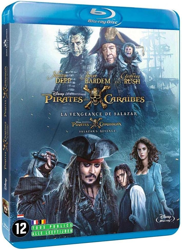 pirates of carribean salazar's revenge bluray a vendre