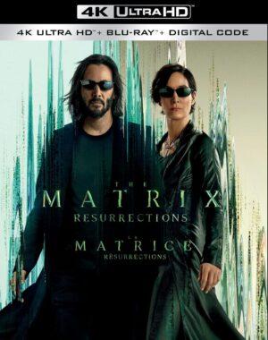the matrix resurrections 4k br dvd films à vendre
