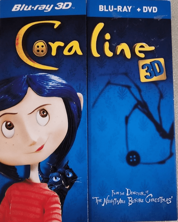 coraline 3d br dvd films à vendre