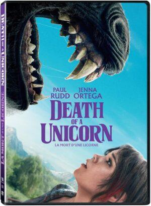 death of a unicorn dvd films à vendre