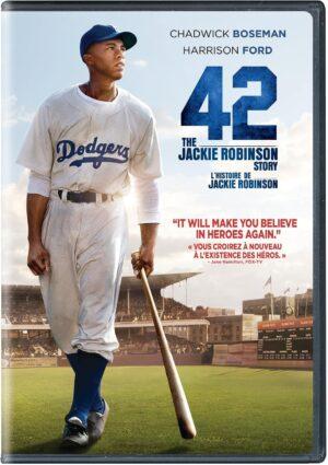 42 DVD avec Chadwick Boseman et Harrison Ford