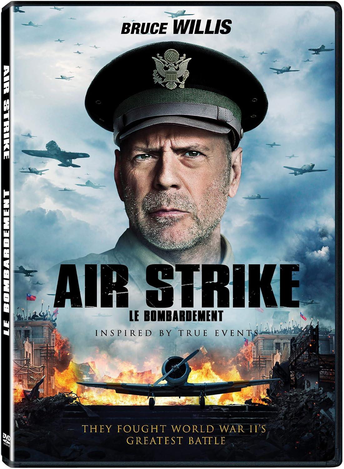 Air Strike DVD de Xiao Feng avec Bruce Willis et Adrien Brody
