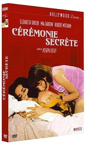 Cérémonie secrète – Secret Ceremony de Joseph Losey avec Elizabeth Taylor, Mia Farrow et Robert Mitchum, drame psychologique de 1968, DVD BAC Films