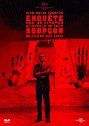 Enquête sur un citoyen au-dessus de tout soupçon – Elio Petri – DVD Carlotta