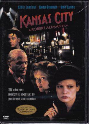 Pochette du DVD Kansas City de Robert Altman avec Jennifer Jason Leigh, Miranda Richardson et Harry Belafonte.