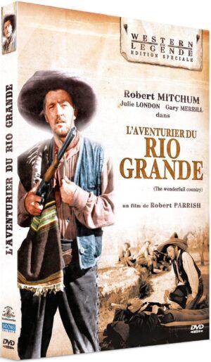 L’Aventurier du Rio Grande en DVD Zone 2, édition Sidonis Calysta, avec Robert Mitchum