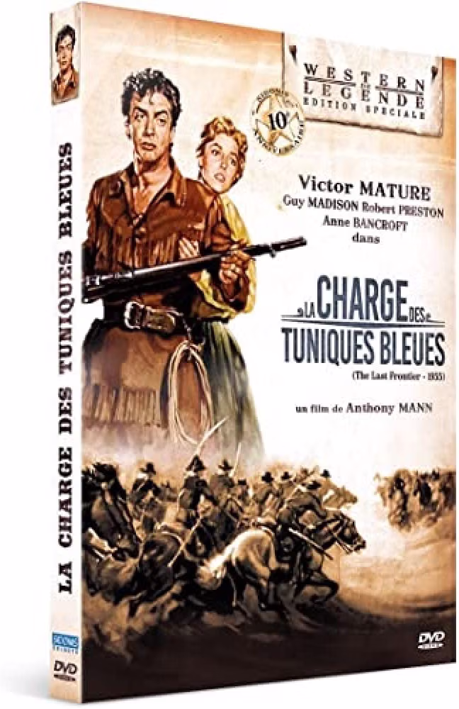 La Charge des tuniques bleues - western d’Anthony Mann avec Victor Mature, Guy Madison et Anne Bancroft - DVD