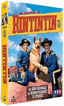 Les Aventures de Rintintin Volume 2 – série western avec Lee Aaker, James Brown et Rintintin – coffret 4 DVD