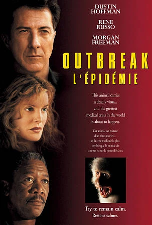 Outbreak – L'Épidémie DVD avec Dustin Hoffman