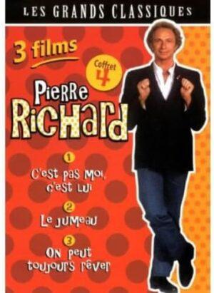 Pierre Richard Coffret 4 édition 3 DVD avec C'est pas moi c'est lui Le Jumeau et On peut toujours rêver