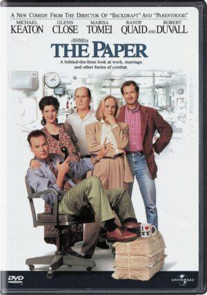The Paper de Ron Howard en DVD avec Michael Keaton, Glenn Close, Robert Duvall et Marisa Tomei